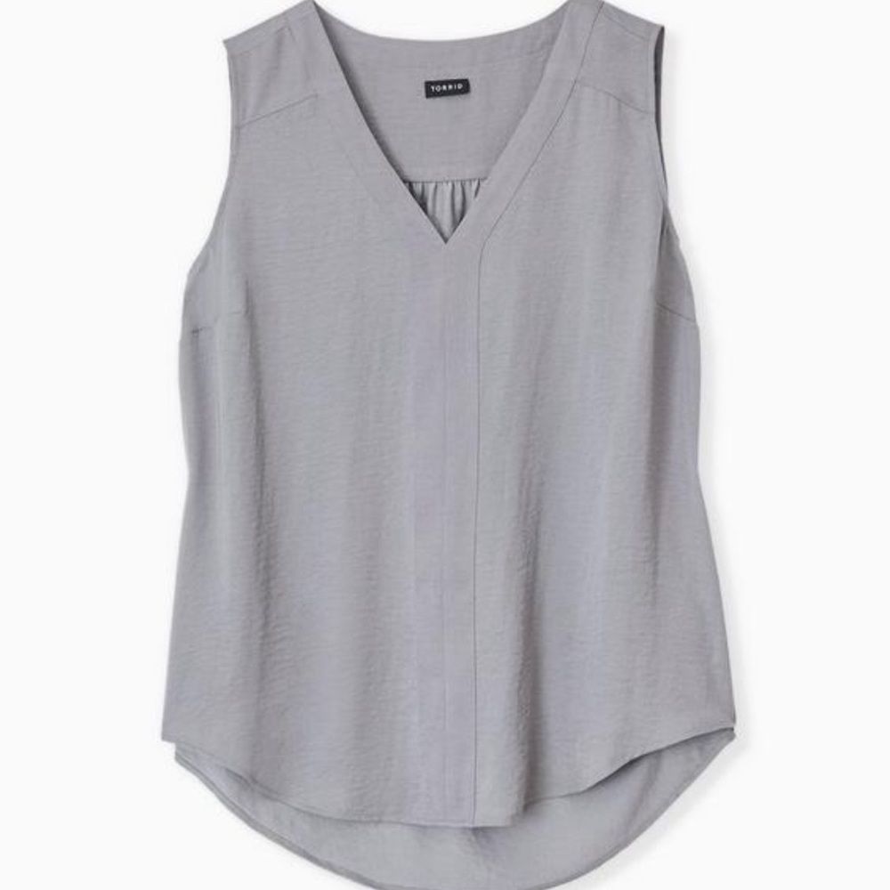 Torrid Harper Tank (size 00) frost grey